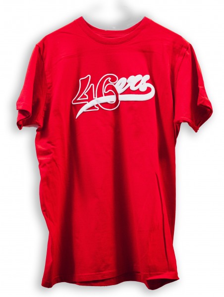 T-Shirt 46ers, rot